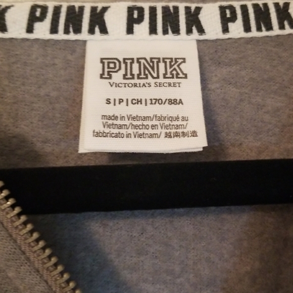 Victoria's Secret sequin zip up hoodie - Picture 2 of 5